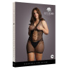 Le Désir Robe sexy Grande Taille PEEK-A-BOO Noire
